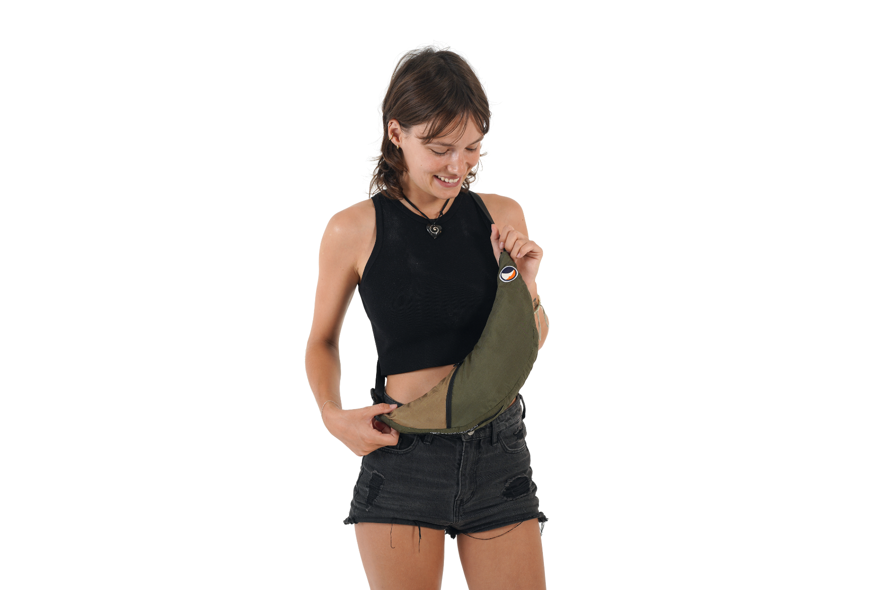 SLING BAG RECYCLED – Leichte Umhängetasche aus recyceltem Nylon