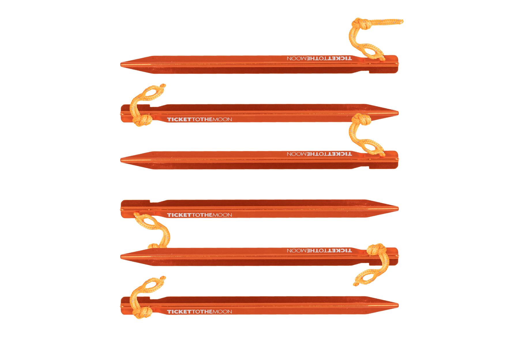 HERING SET (6-teilig) – Ultraleichte Aluminium Heringe für maximalen Halt