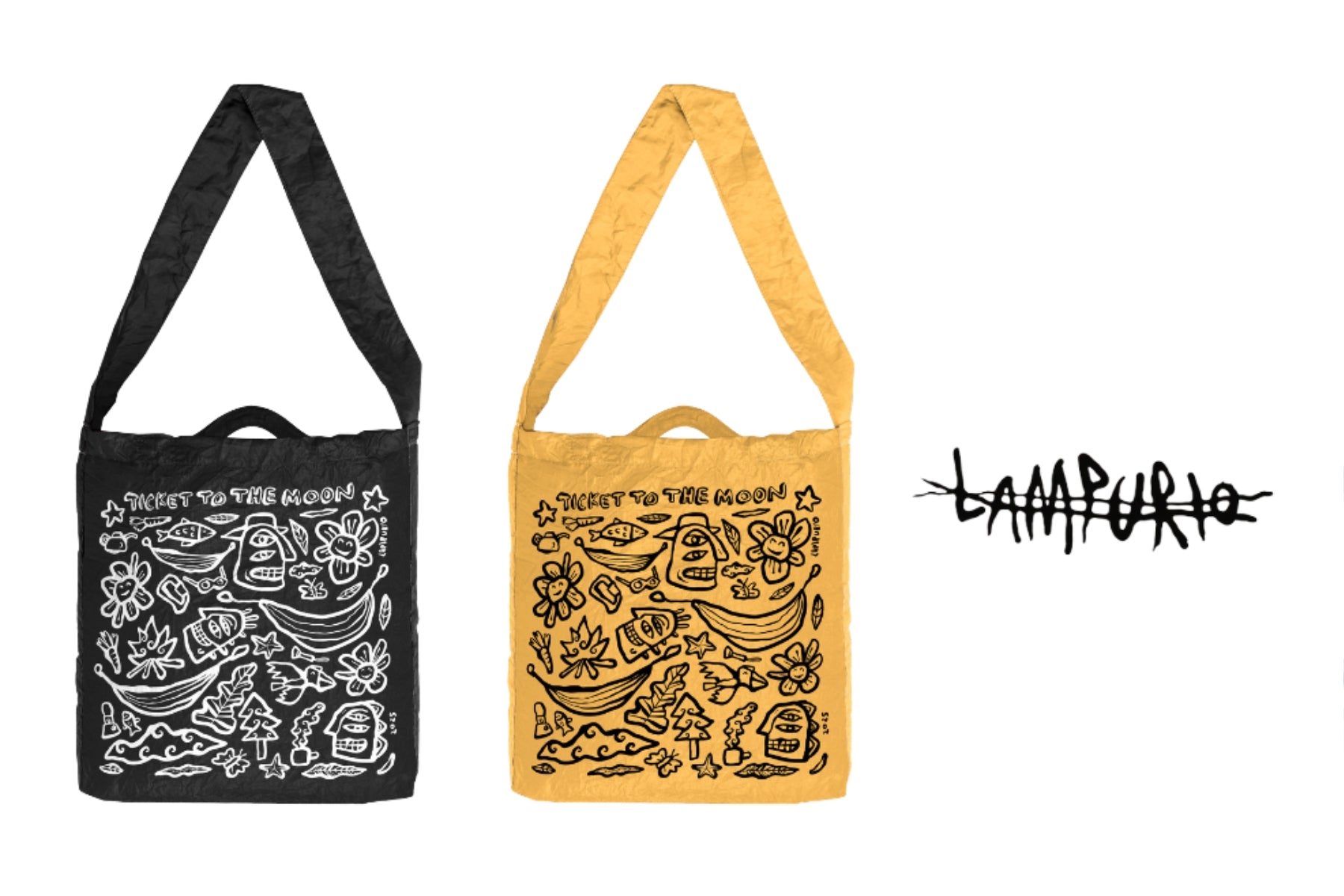 Eco Bag Medium Special Edition - ARTWORK Lampurio