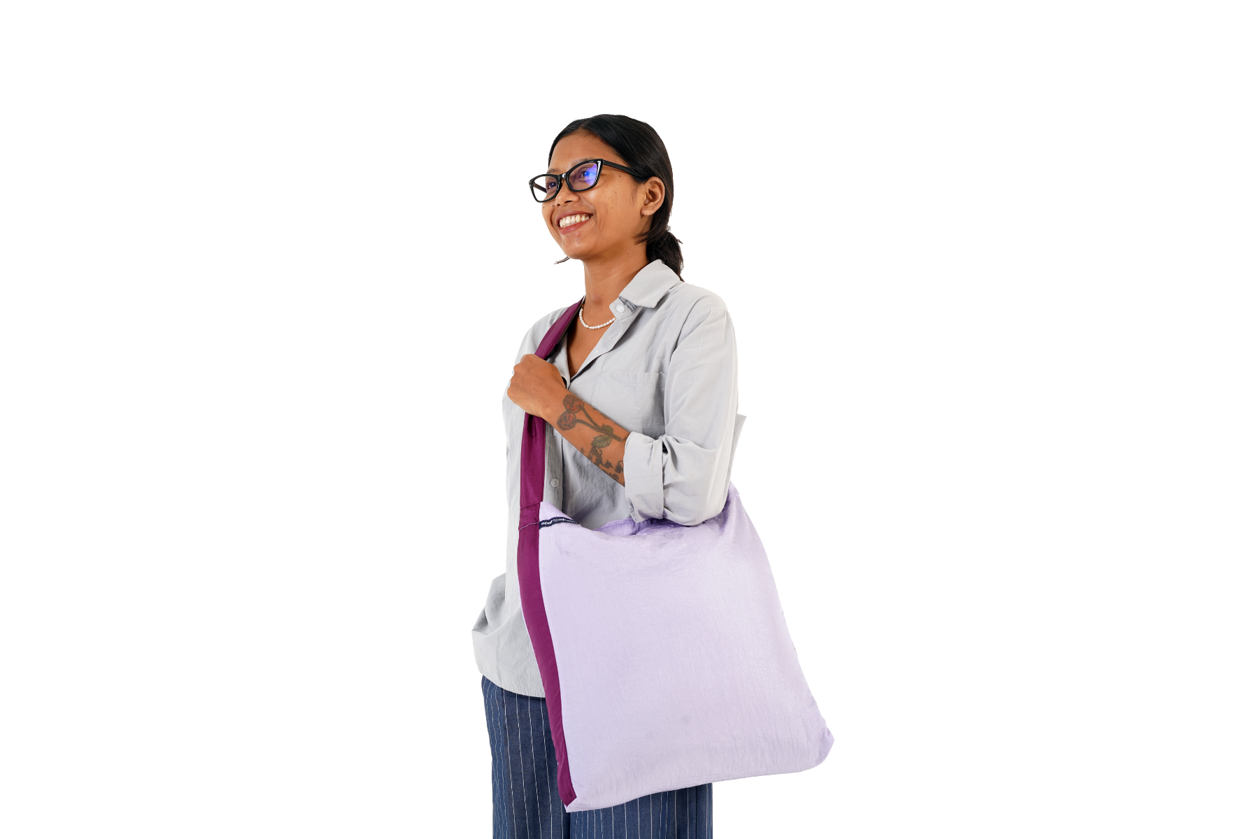 ECO BAG Medium - Sustainable shopping bag made from upcycled materials