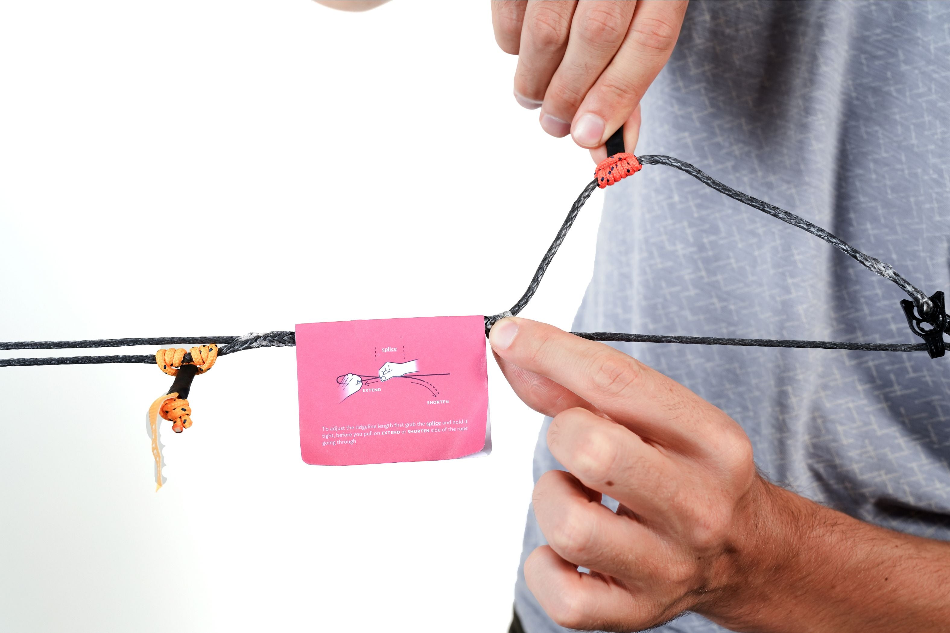 RIDGELINE - Ridgeline réglable avec organisateur de hamac intégré