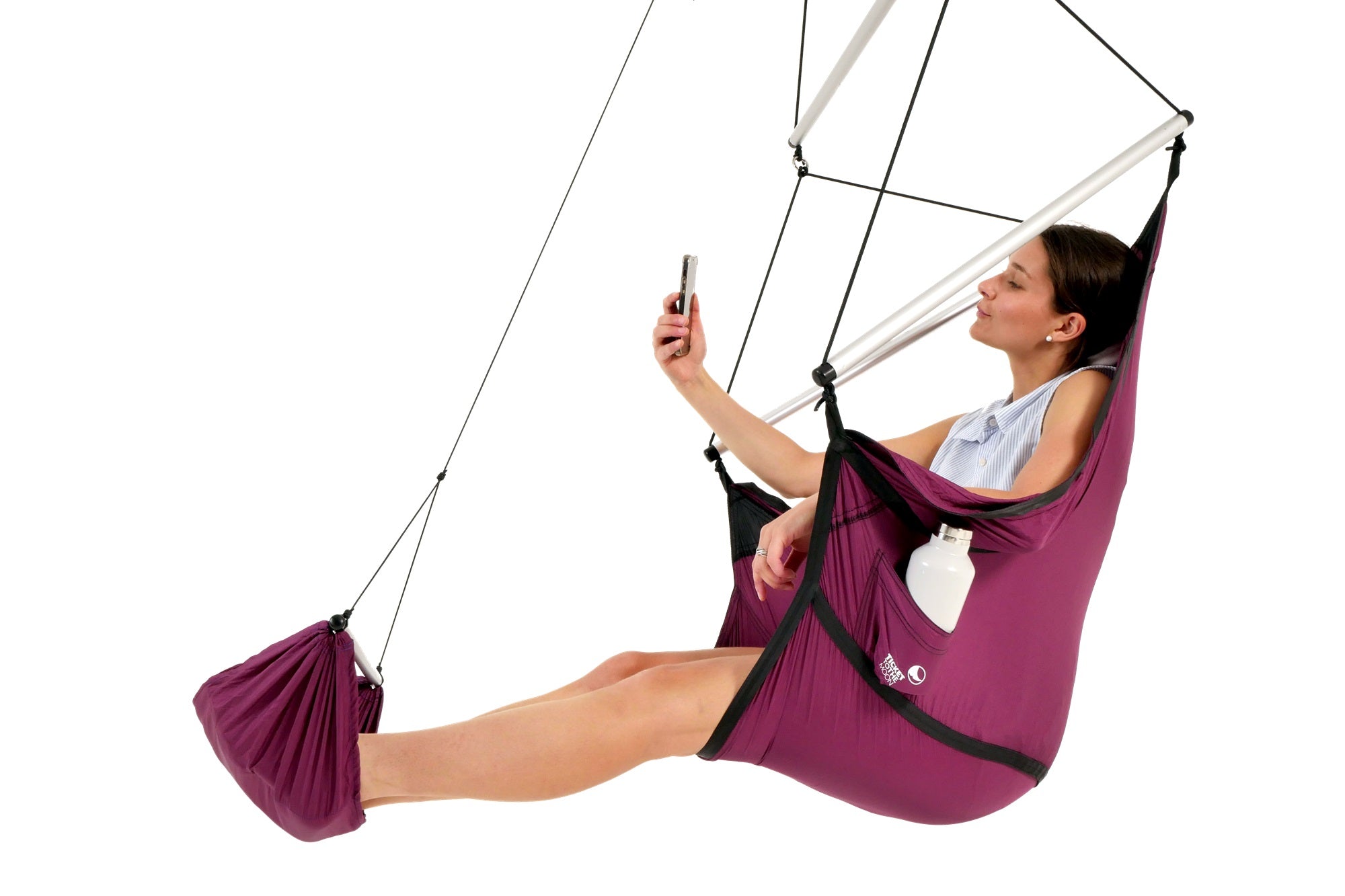 MOON CHAIR - Bequemer Hängesessel für drinnen & draußen