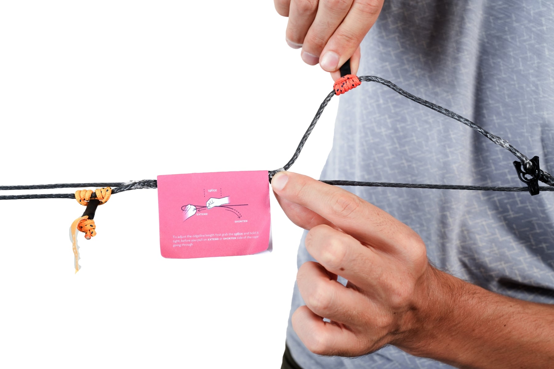 RIDGELINE - Adjustable Ridgeline with integrated hammock organizer