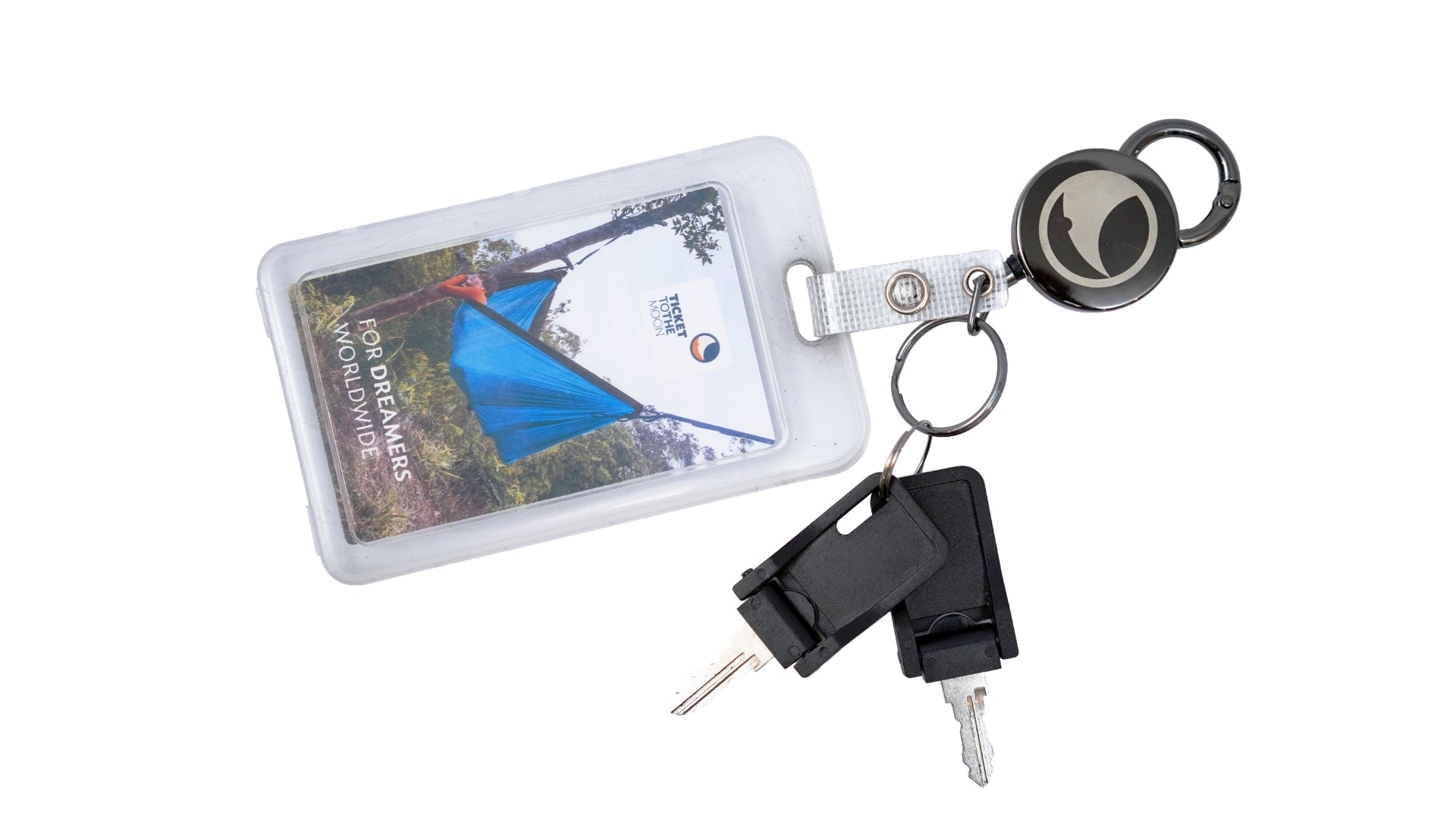 Key Chain Zipper - Retractable key chain for sling bags