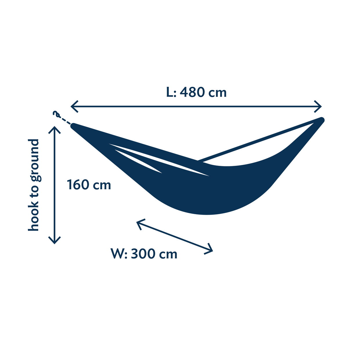 Technische Daten: TRAVEL HAMMOCK Honeymoon SET – Die große Reisehängematte für zwei