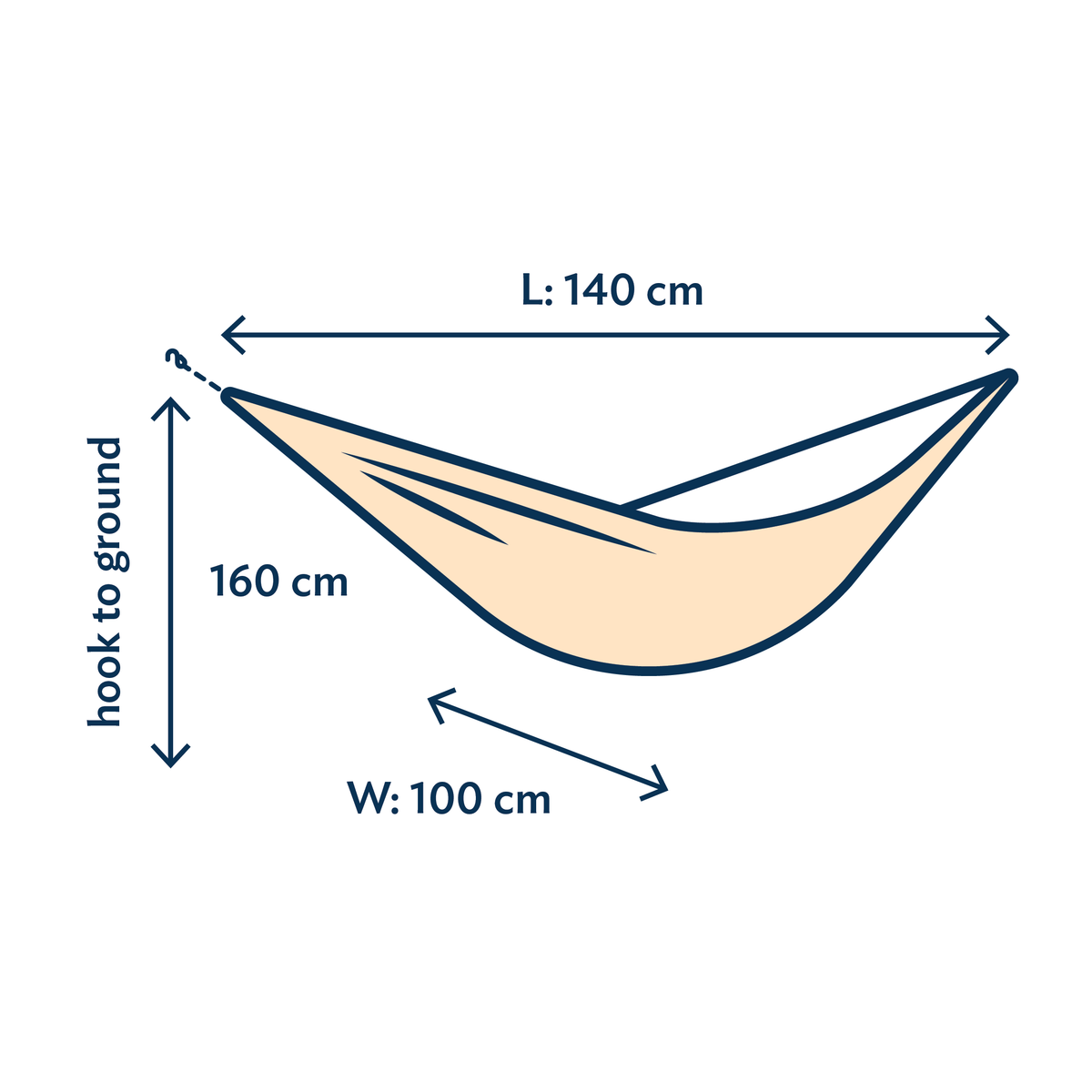 Technische Daten: TRAVEL HAMMOCK Mini – Die kompakte Hängematte für Kinder & Gear