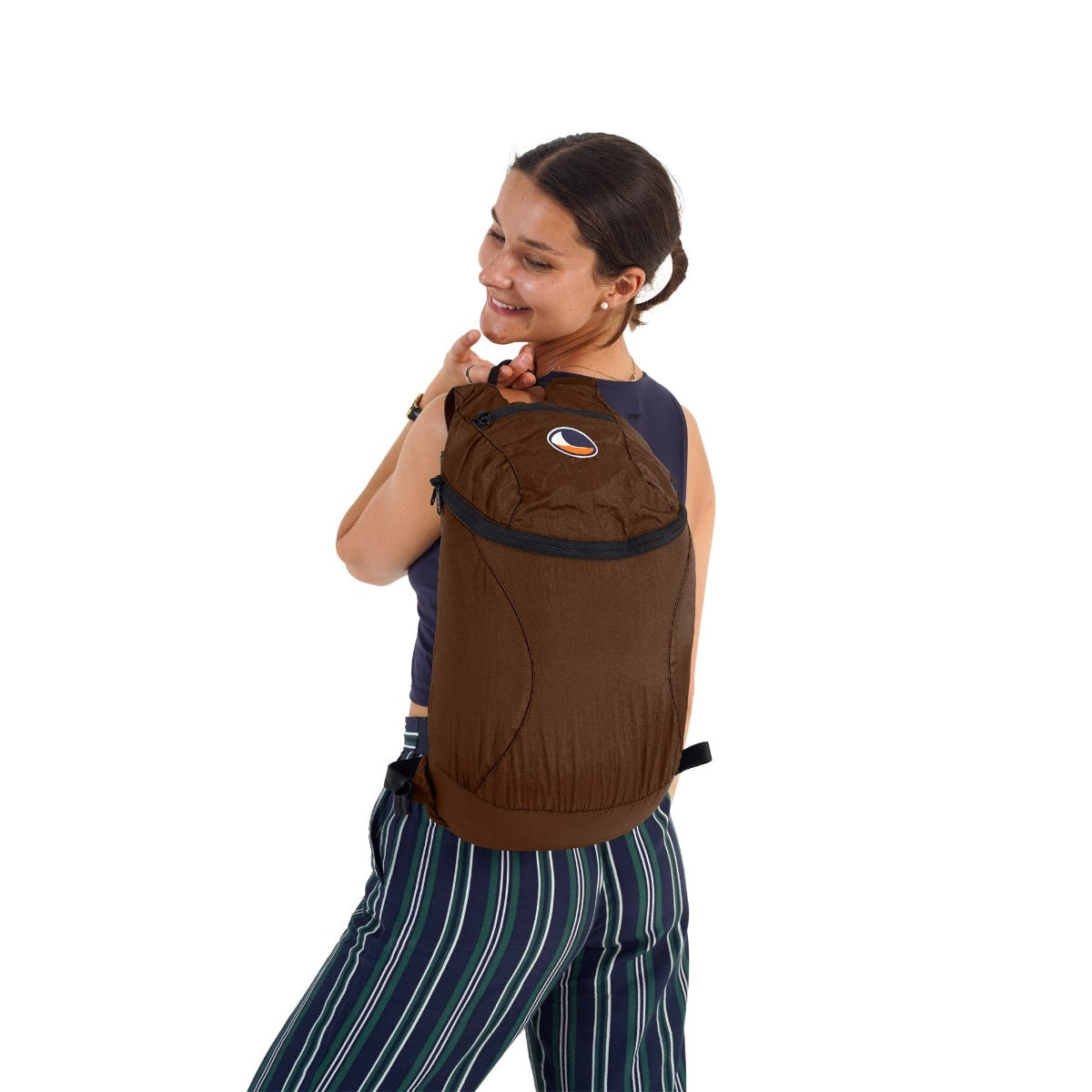 Sac à Dos Pliable ROEOWENE – 15 L, Ultra-léger 210 G – 45x28x13 Cm – Polyester Déperlant, SBS – Poche Frontale, Filets Latéraux – Rando, Vélo, Voyage