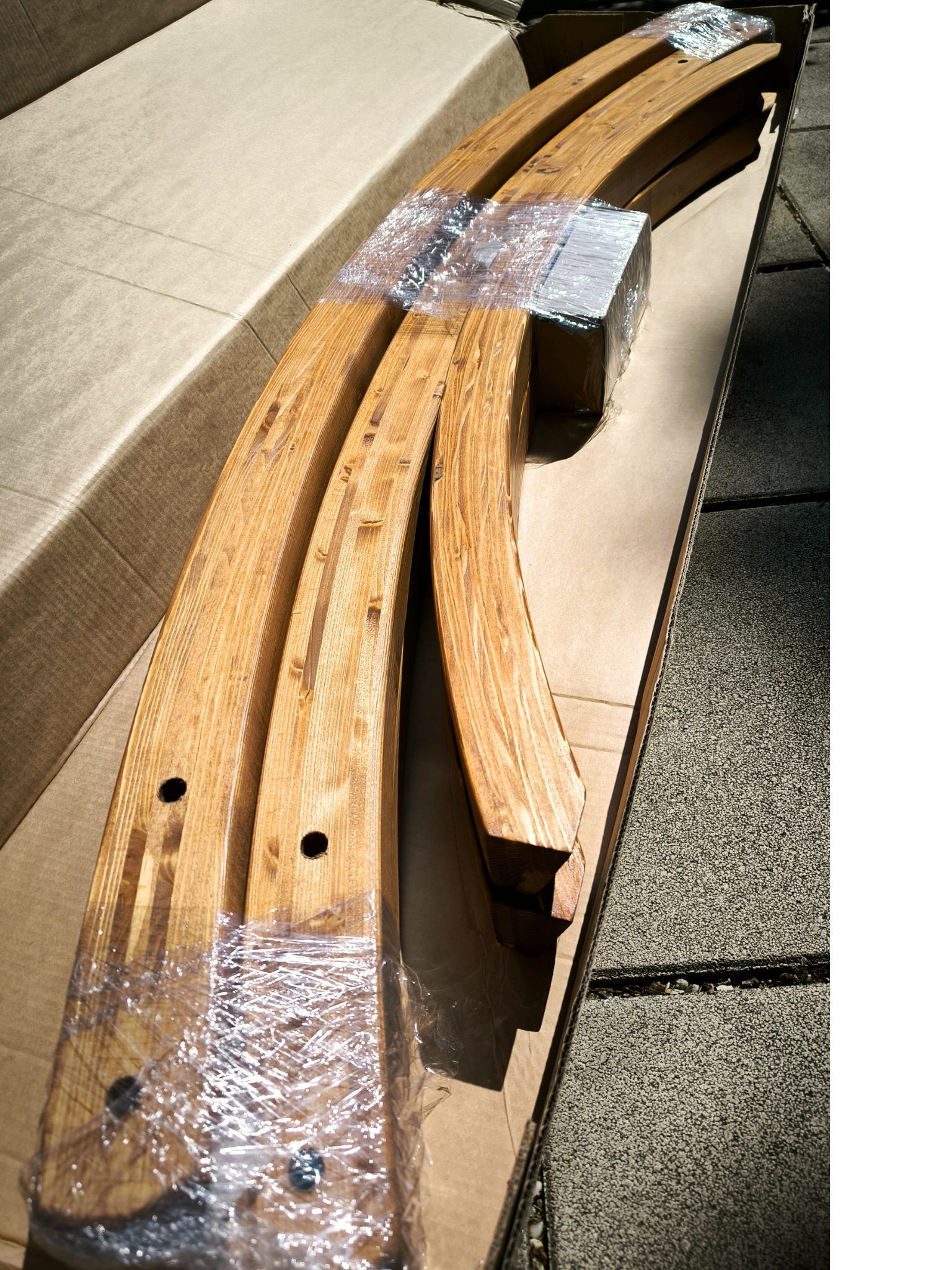 Hammock Stand - stable hammock stand made of spruce wood