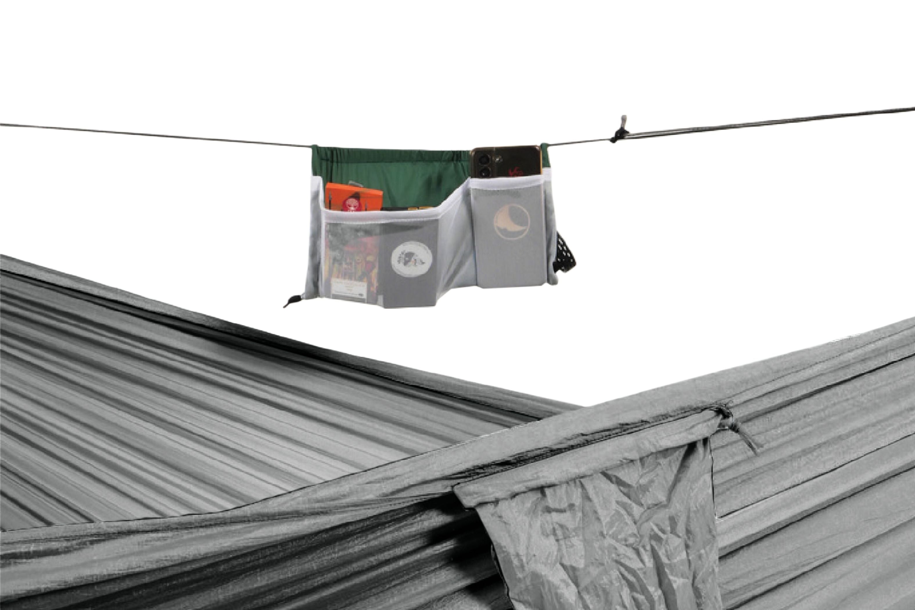 RIDGELINE - Verstellbare Ridgeline mit integriertem Organizer für Hängematten