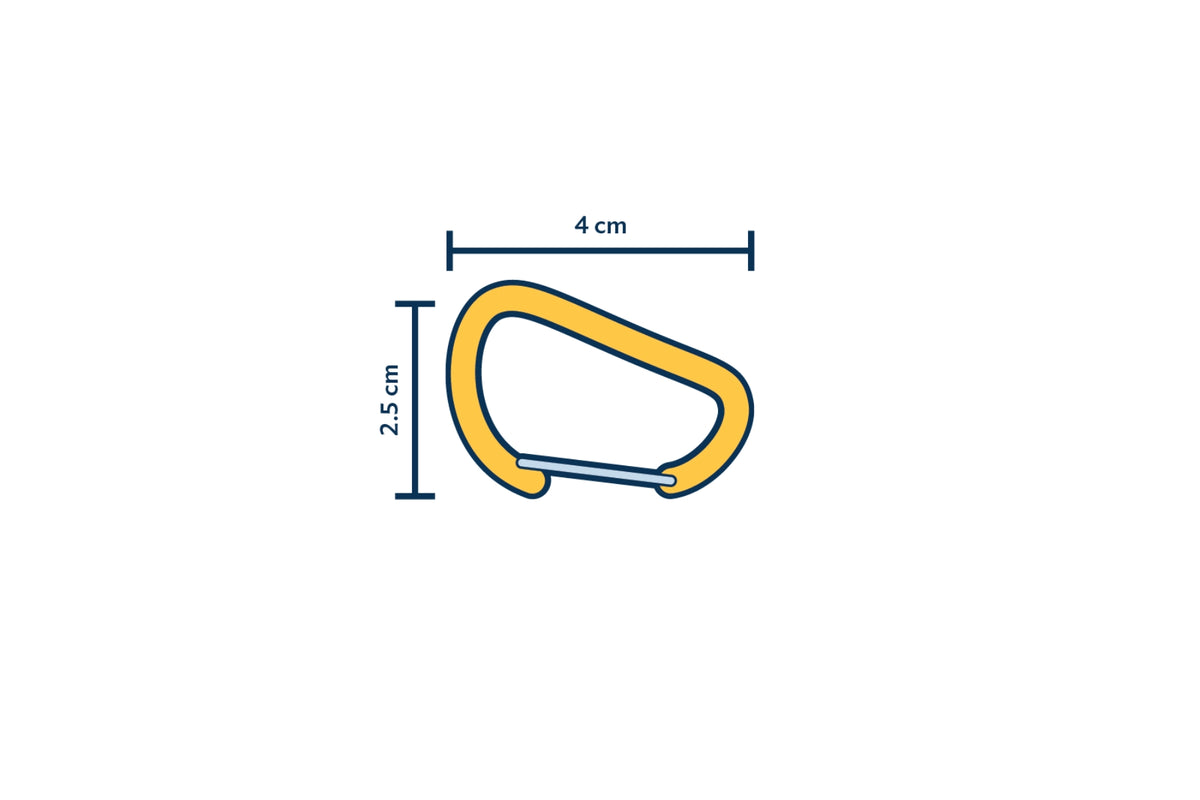 Technische Daten: CARABINER SET – Praktische Mini-Karabiner in farbenfroher Jubiläumsedition